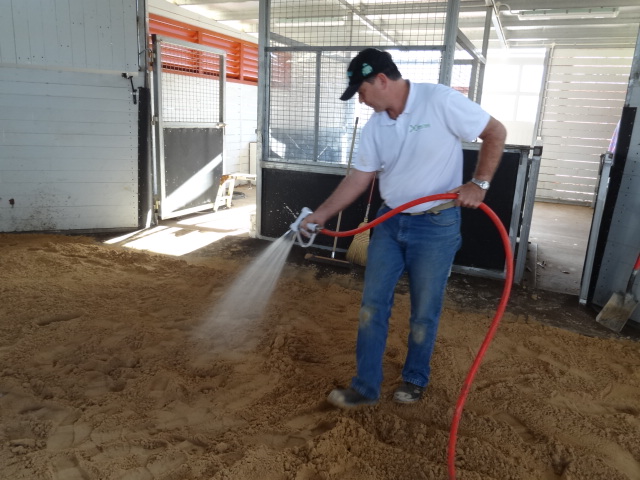 horse arena dust control products
